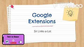 Google Extensions: Sir Links-a-Lot