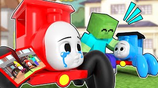 Monster Story: Choo Choo Charles HATES THOMAS BROTHER - The Train Sad Story | Minecraft Animation