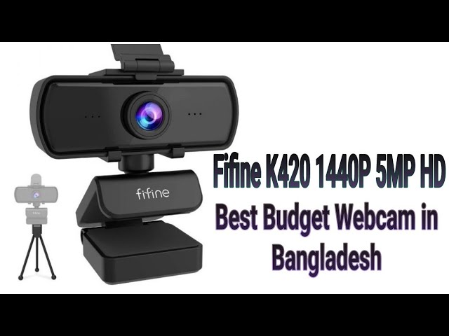 fifine k420 webcam 1440p stream web