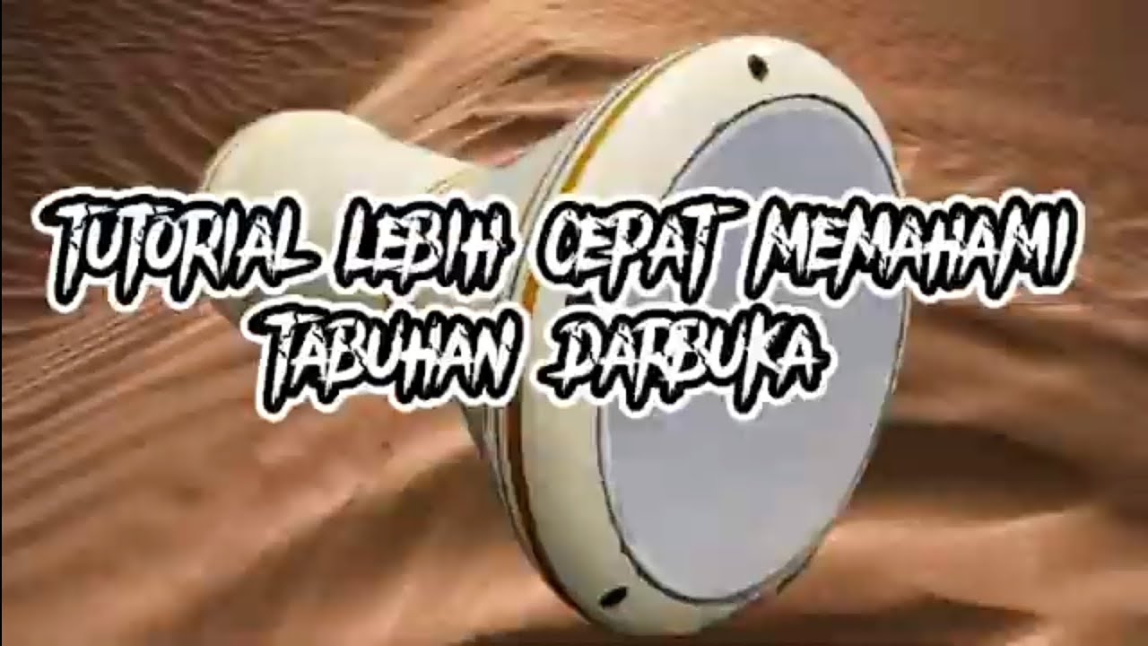 "TUTORIAL DARBUKA PEMULA 4 3 basic baladi" YouTube