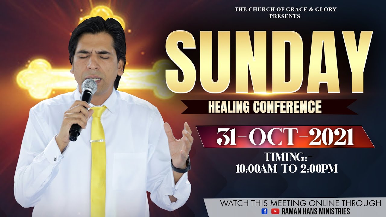 Sunday Meeting  RAMAN HANS MINISTRIES  31 10 2021 LIVE 
