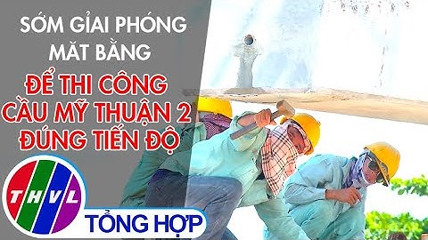 Sớm gỉai phóng mặt bằng để thi công cầu Mỹ Thuận 2 đúng tiến độ