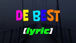 JUSTUS-DE BEST[lyric video] ||by BOSS OF LYRIC