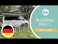 VW T6.1 California Beach Erklärvideo - roadsurfer Beach Hostel