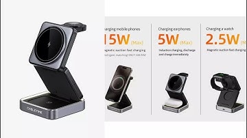 Bộ Sạc Không Dây CABLETIME 3 In 1 Max 15W