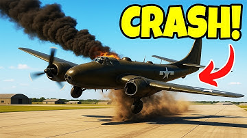 B-29 Bomber VS Flak FIRING ZONE Survival! - Stormworks Plane Crash