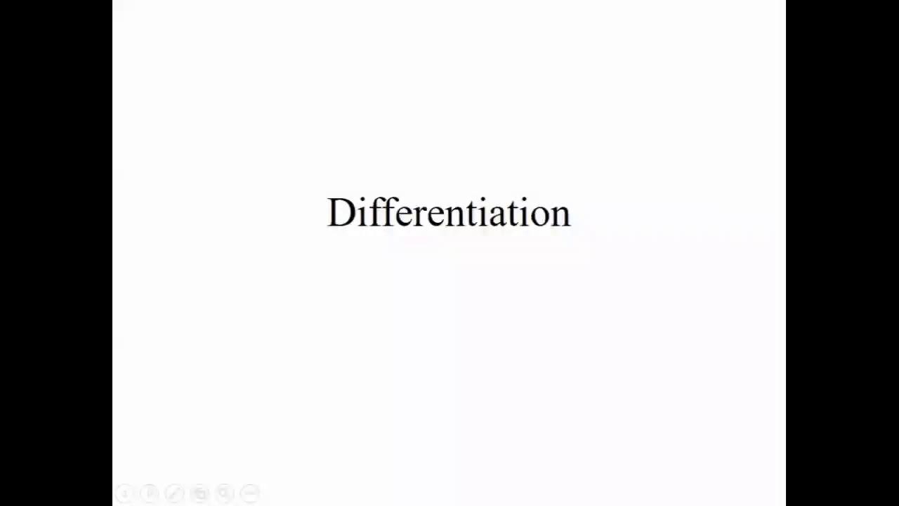 Differentiation meaning basic formula neet iit basic in tamil