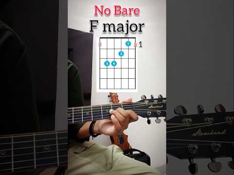F major chord on guitar || how to play f major Open chord, 11 July 2025