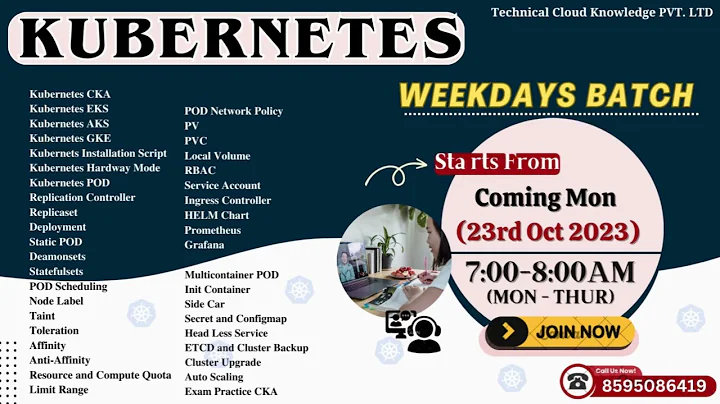 Kubernetes Live Weekdays Batch | Live Industry Based Training | By Sanjay Dahiya | #kubernetes