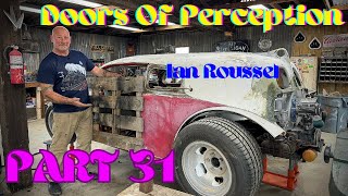 Part 31! 1968 VW Radical Kustom 🤠 Ian Roussel Fabs A One Of A Kind VW Door Hinge System 👽 🛸