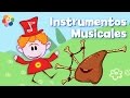 Youtube Thumbnail Caricaturas de música para niños | Instrumentos Musicales - El Banjo | Aprender música para niños