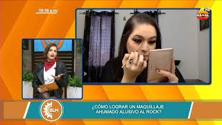 ¿Cómo lograr un maquillaje ahumado alusivo al rock?