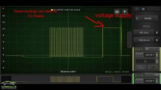 Hscope app, Hantek 1008C , Lambda signal , P0135 screenshot 2