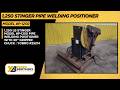 1,250 LB STINGER MODEL #P-1250 PIPE WELDING POSITIONER WITH 30" GRIPPER CHUCK : YOBRO #25214