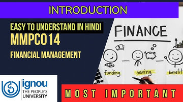 MMPC014| Financial Management in Hindi | IGNOU MBA