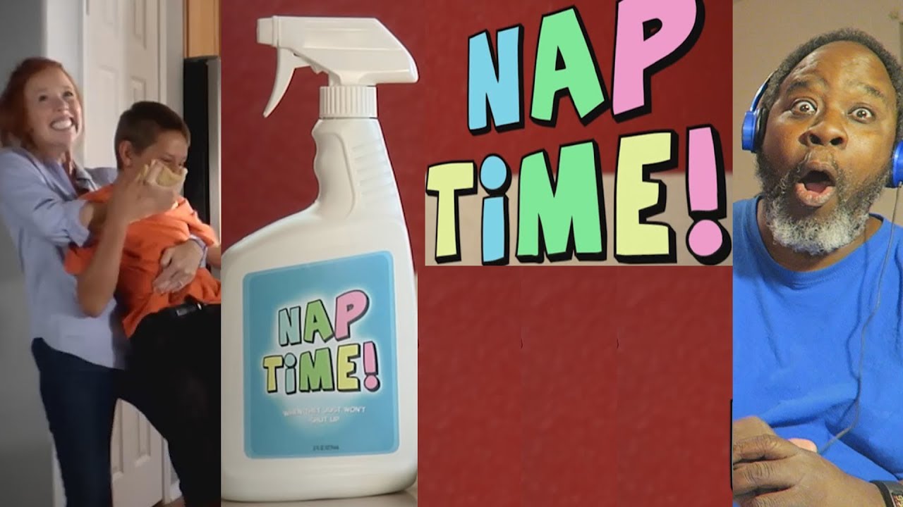 Dad Reacts to Nap Time!($1 you'll laugh in the first 37 secs)