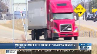 Changes coming to a Highway 169 intersection in St. Peter to improve safety