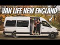 72 HOURS OF VAN LIFE IN NEW ENGLAND (this is what it's really like)