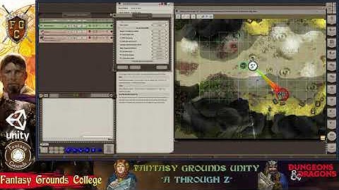 FGC Presents: Fantasy Grounds Unity A-Z - Episode 5a: Fantasy Grounds Unity Token Locking Demo