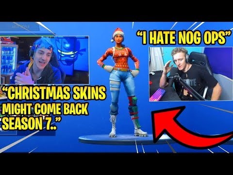 All Fortnite Rare Christmas Skins Confirmed Coming Back Nog Ops Elf