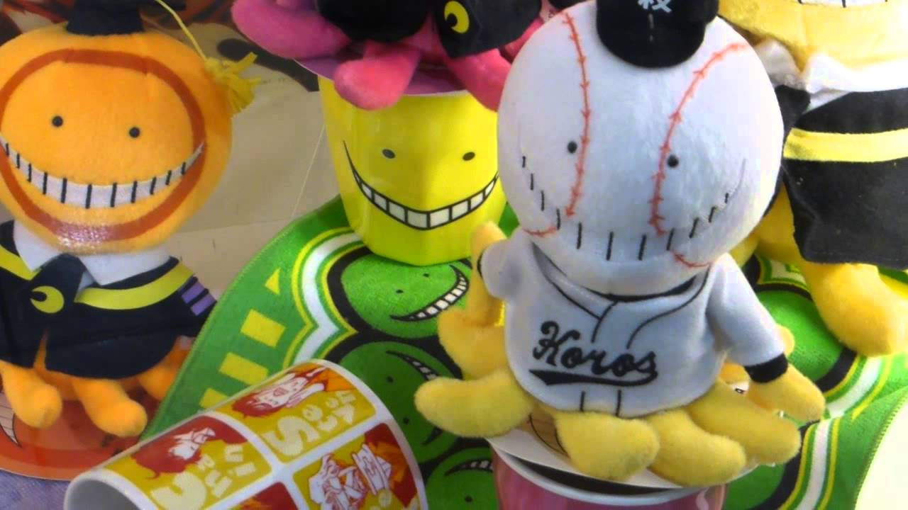 暗殺教室 殺せんせー ぬいぐるみ Dolls Of Korosensei Assassination Classroom Youtube