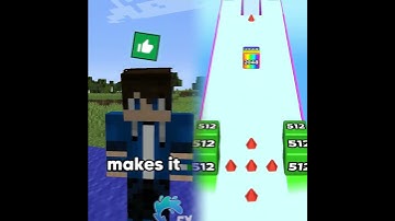 Minecraft, maar je mag deze kleur NIET verlaten…