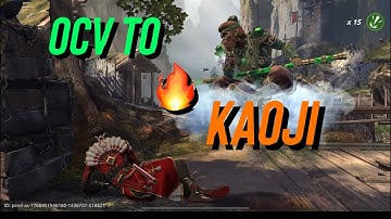 🔥⚔️ The COMEBACK & OCV To “KAOJI” 💥 Shadow Fight 4 Arena 💥