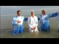 Vervelas &amp; Ciucuraș Botez Nou Testamental cu frații din Foggia Stornarella în Marea Adriatica