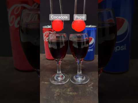 Кока-Кола VS Пепси-Кола [Coca-Cola & Pepsi Cola] эксперимент с раскалёнными металлическими сферами