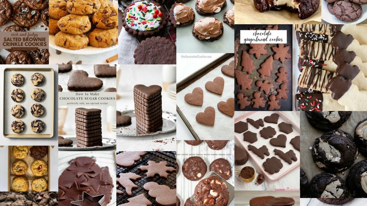 Chocolate cookies / tasty and delicious cookies YouTube
