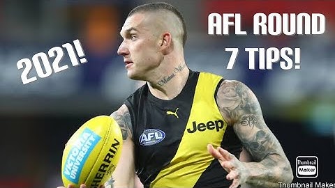 MY AFL ROUND 7 TIPS 2021!