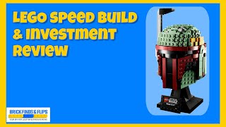 Lego Boba Fett Helmet Speed Build 75277 & Lego Boba Fett Review 75277 For Lego Investing