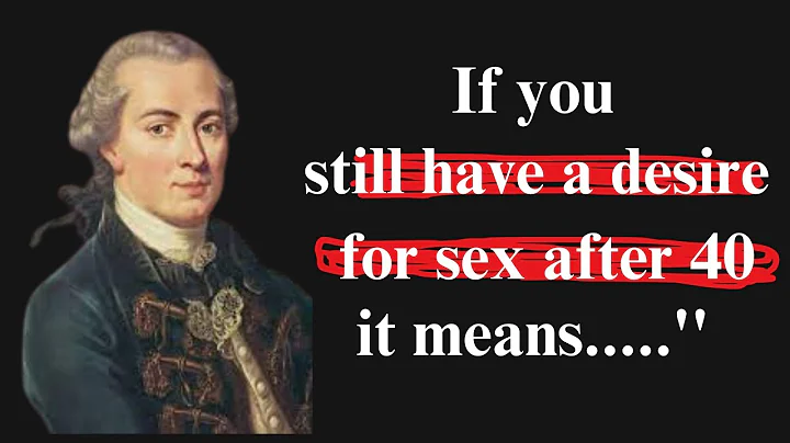 Life Lessons from Immanuel Kant That Men Often Discover Too Late