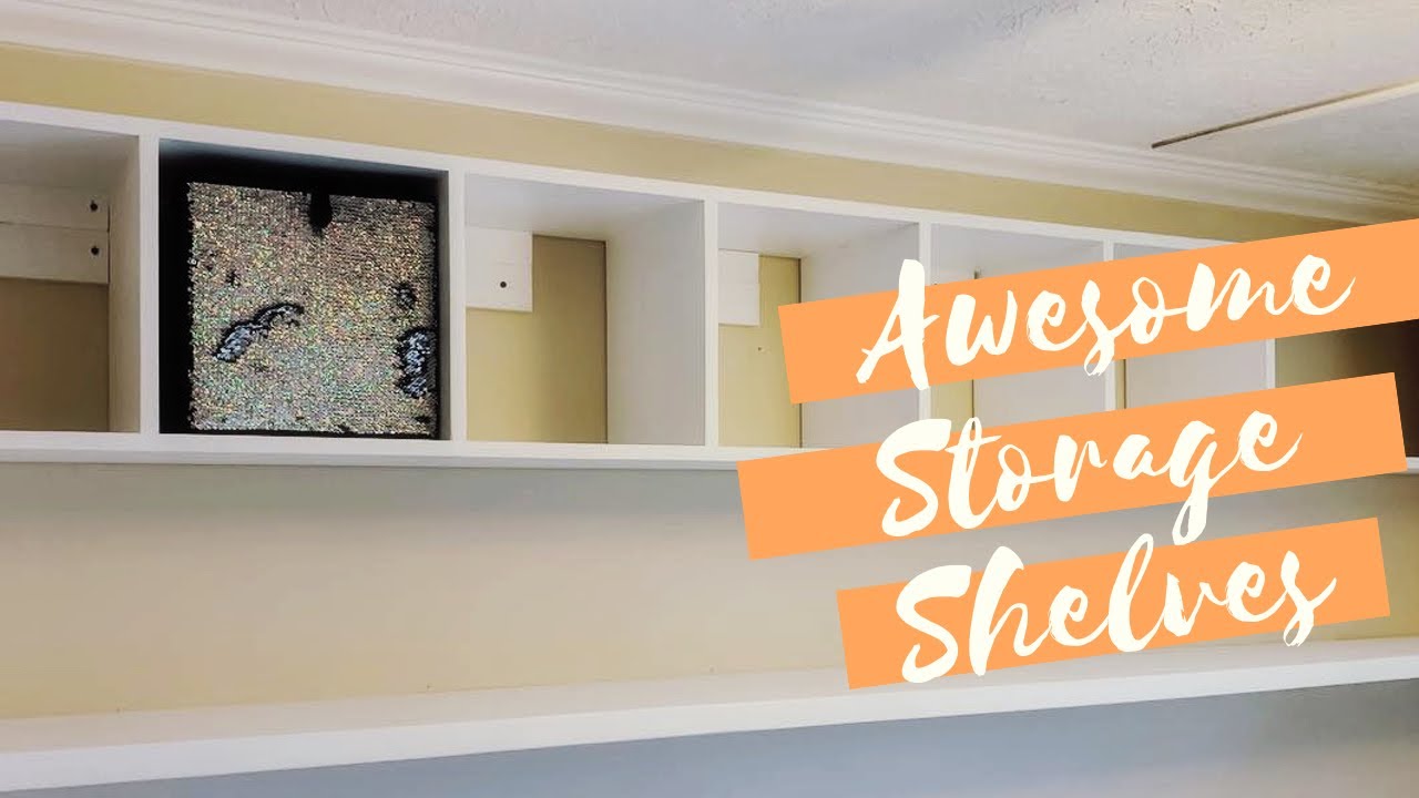 Storage Shelves - Look Great and Store Lots!