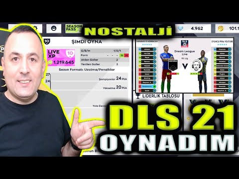 DLS - GERÇEK NOSTALJİ - DLS 21 OYNADIM - DREAM LEAGUE SOCCER