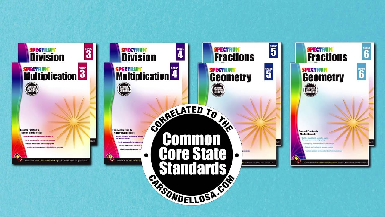 Spectrum Skill Specific Math Workbooks