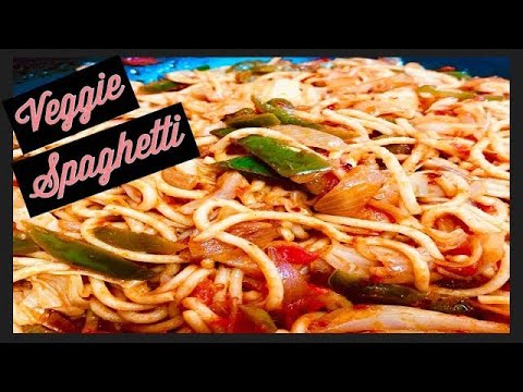 Afghani Veggie Spaghetti | Watani Pakhlay