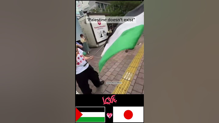 Israeli tourists attack a Japanese citizen waving a Palestinian flag 🇵🇸 #viralvideo#palestine#japan
