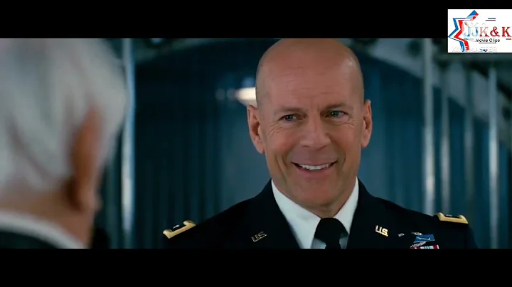 Red - (Old Retired Grandpa Kicks Young Agent's Ass) HD Clips