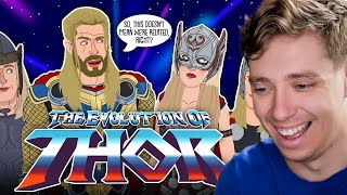 Reacting To The EVOLUTION of THOR (This is amazing)