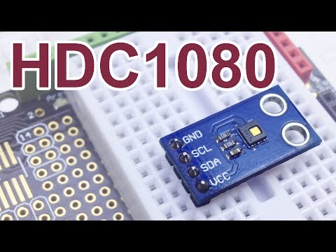 HDC1080. Точный датчик температуры и влажности