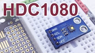 HDC1080. Accurate temperature and humidity sensor