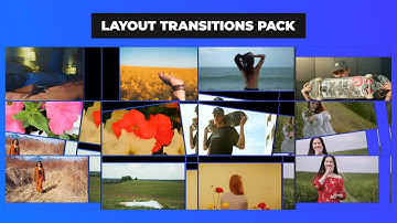Layout Transition Pack After Effects Template | Best Transitions for your Videos