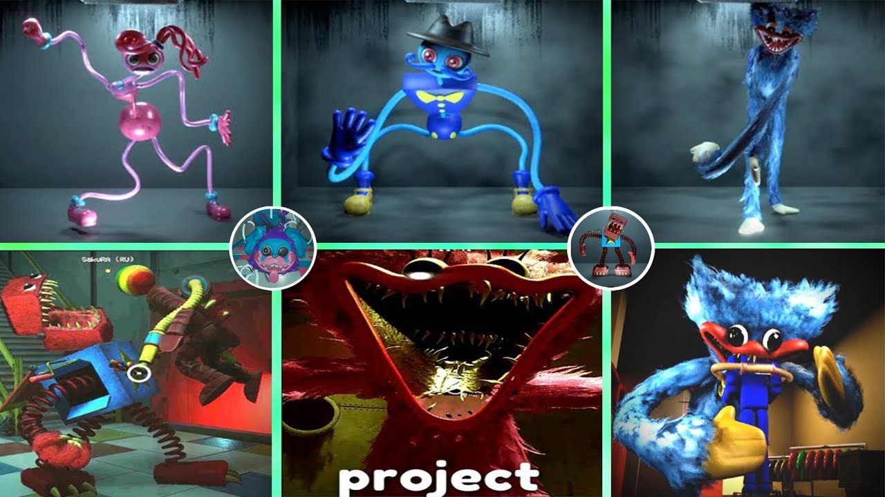 All Mod JUMPSCARES POPPY PLAYTIME,Project: POPPYLAYTIME,Cho-Cho Charles ...