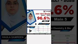 Haula Samreen |  8th Topper | 96.6% in AMU 12th Board | Image Classes