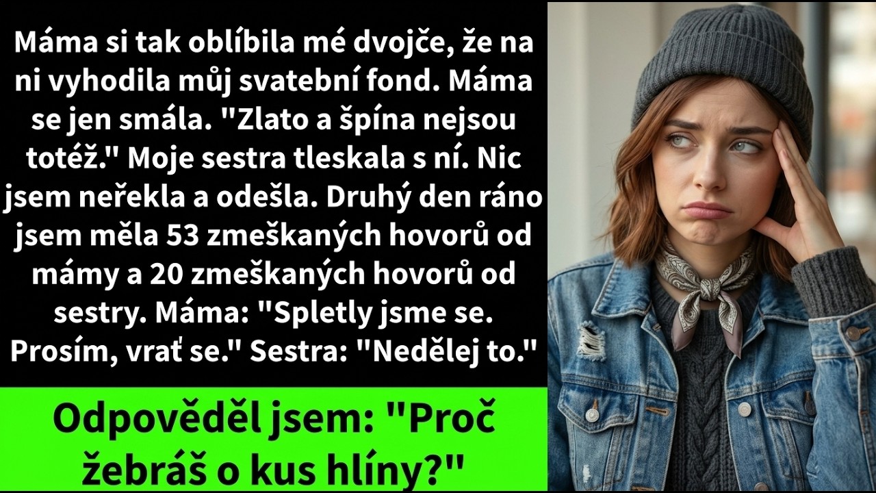 Ten večer, co mi matka řekla, že jsem "pojistka, ne dcera", jsem se zvedla od stolu a už se nevrátila. O pár měsíců později mi volali s pláčem, že přišli o všechno – dům, kariéru, manželství mé...