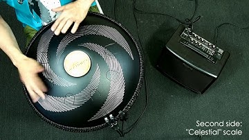 GUDA DRUM Double FX. Enigma Scale. Celestial Scale