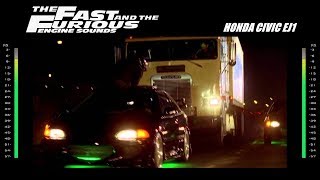 The Fast And The Furious: Engine Sounds - Honda Civic