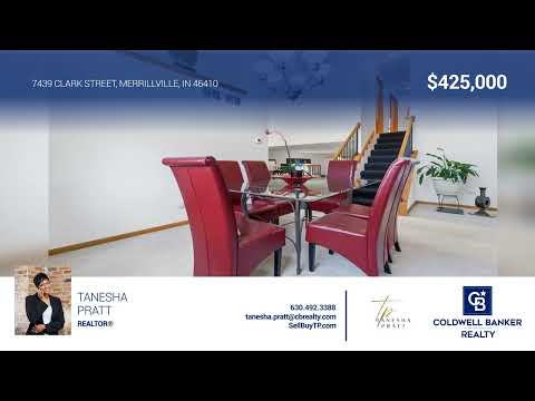 7439 Clark Street, Merrillville, IN home video tour