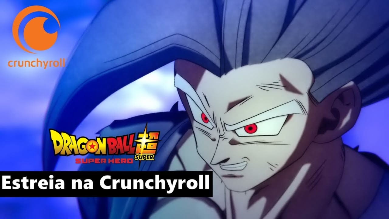 FINALMENTE 🔥 Dragon Ball Super: SUPER HERO na Crunchyroll 